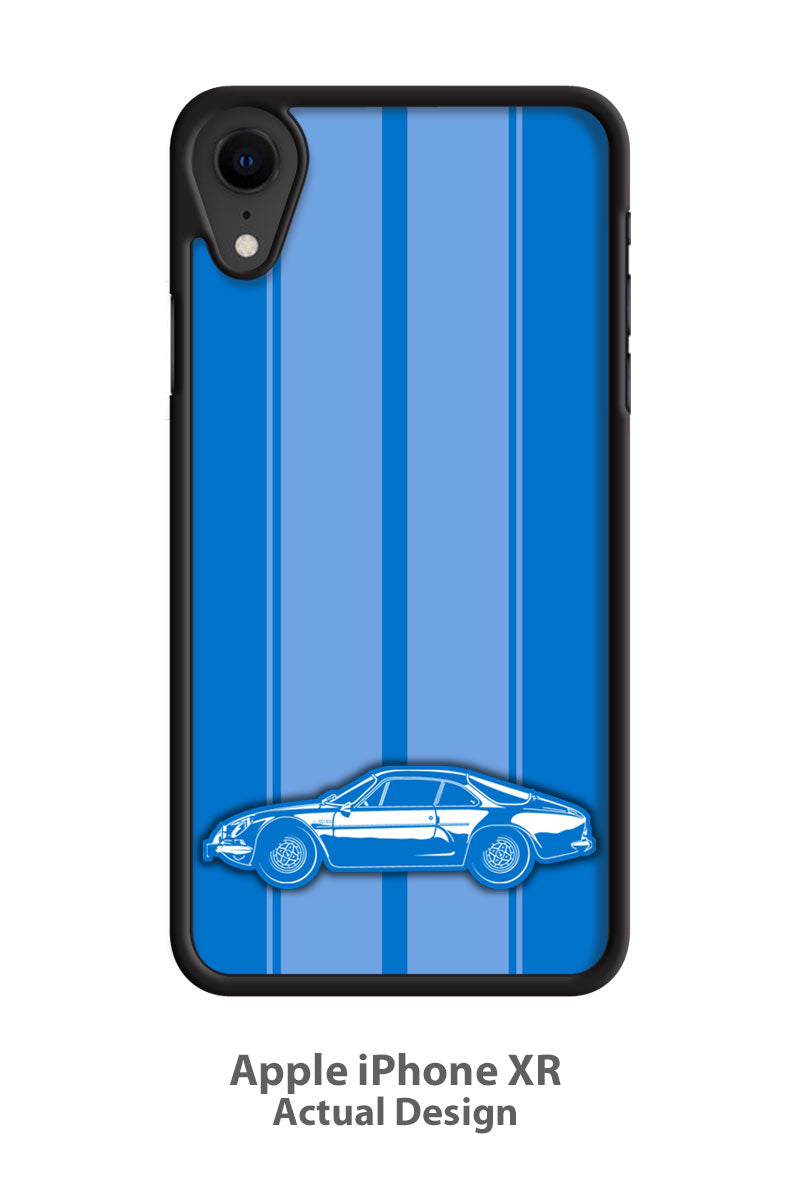 Alpine Renault A110 Berlinette Smartphone Case - Racing Stripes