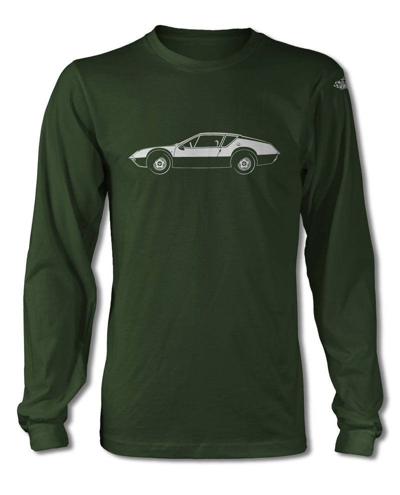 Alpine Renault A310 T-Shirt - Long Sleeves - Side View