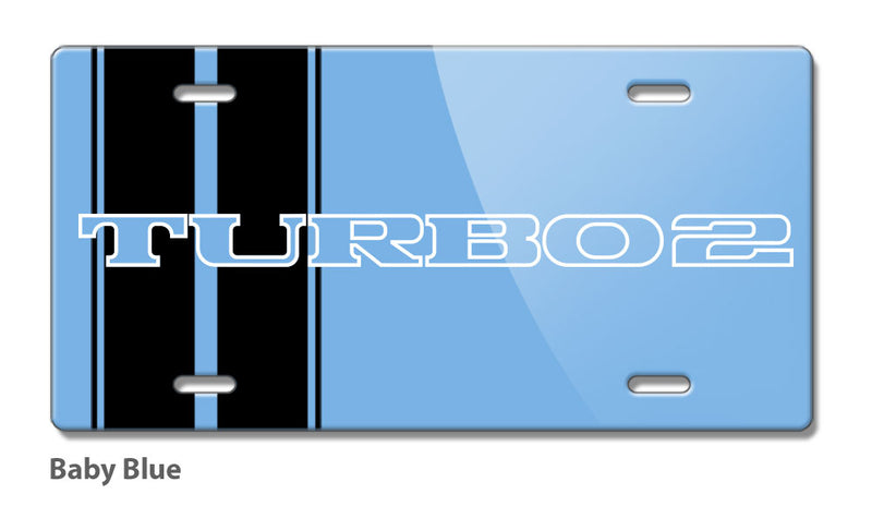 Renault Turbo 2 Emblem Novelty License Plate - Vintage Emblem