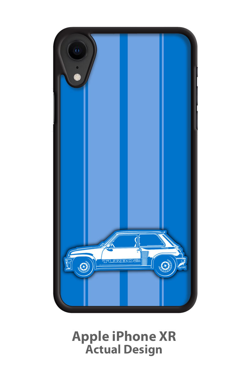 Renault R5 Turbo 2 1980 – 1986 Smartphone Case - Racing Stripes