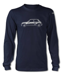 Renault R5 Turbo 1980 – 1986 T-Shirt - Long Sleeves - Side View