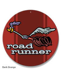 1969 - 1974 Plymouth Road Runner Emblem Novelty Round Aluminum Sign