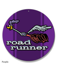 1969 - 1974 Plymouth Road Runner Emblem Novelty Round Aluminum Sign