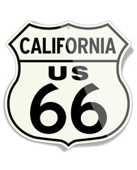 Route 66 - All States Available - Shield Shape - Aluminum Sign