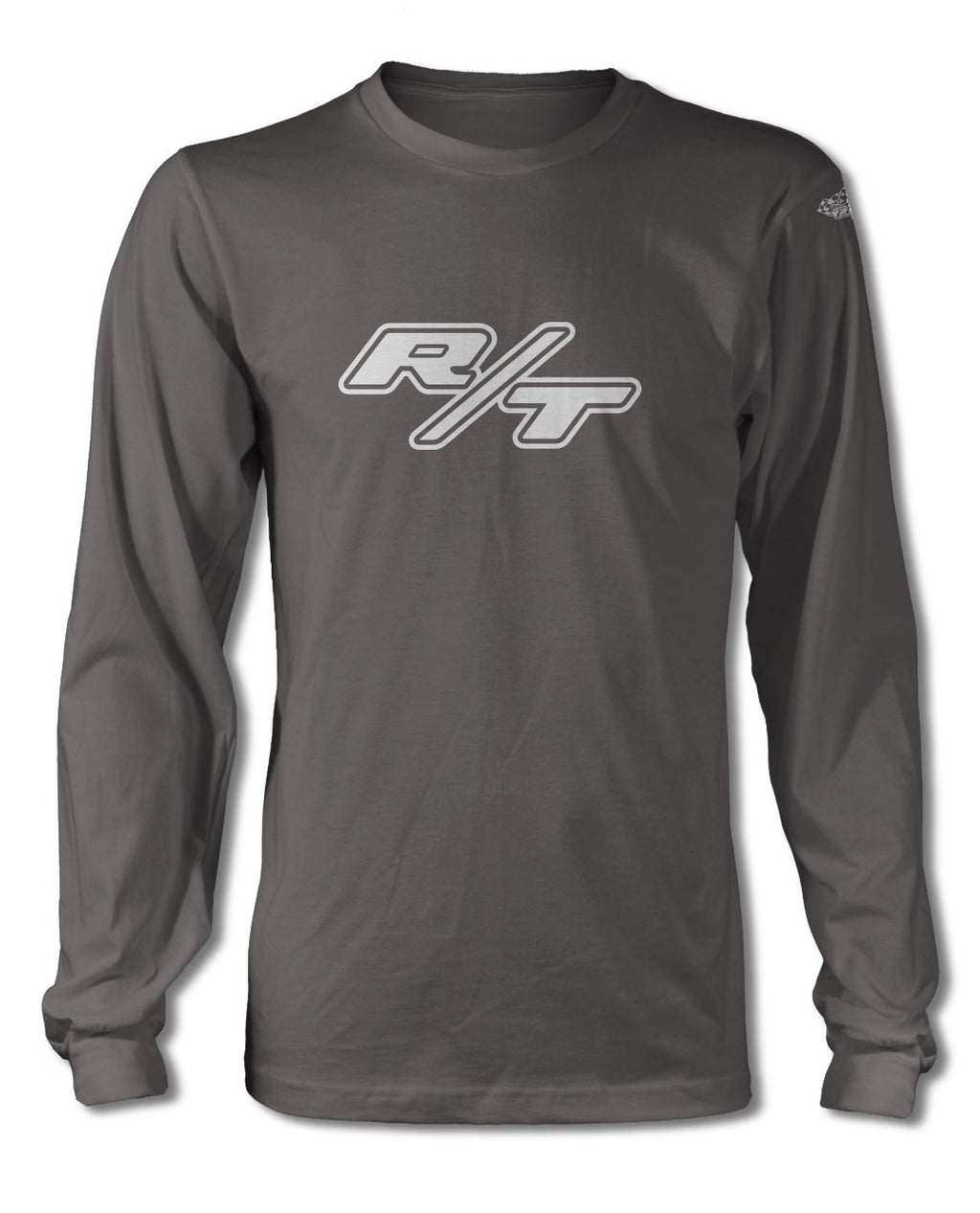 Dodge RT Emblem T-Shirt - Long Sleeves - Side View - Emblem