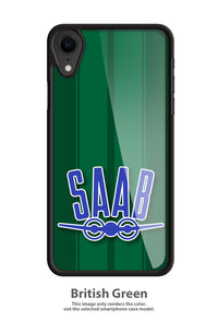 Saab Badge Emblem Smartphone Case - Racing Stripes