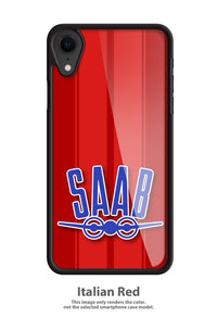 Saab Badge Emblem Smartphone Case - Racing Stripes