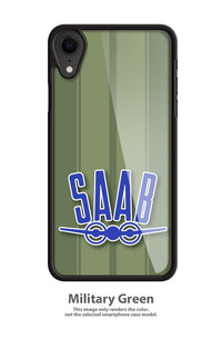 Saab Badge Emblem Smartphone Case - Racing Stripes