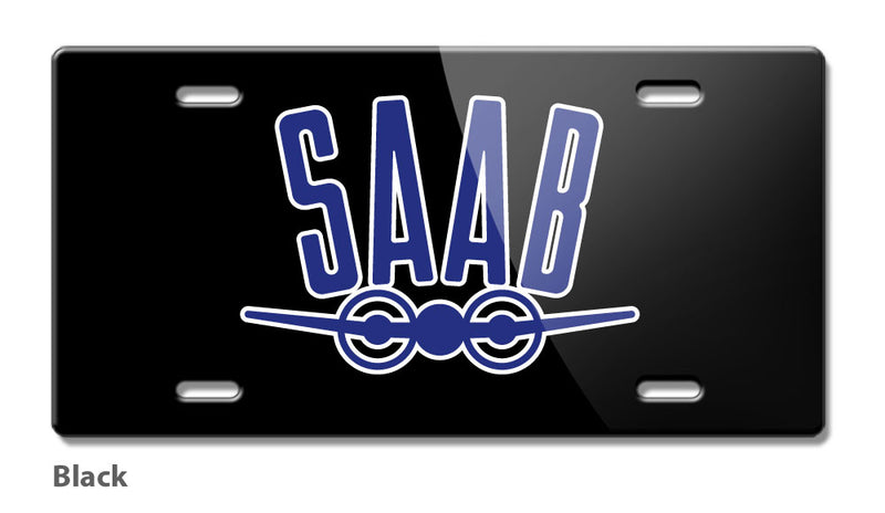 Saab Badge Emblem Novelty License Plate - Vintage Emblem