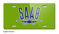 Saab Badge Emblem Novelty License Plate - Vintage Emblem