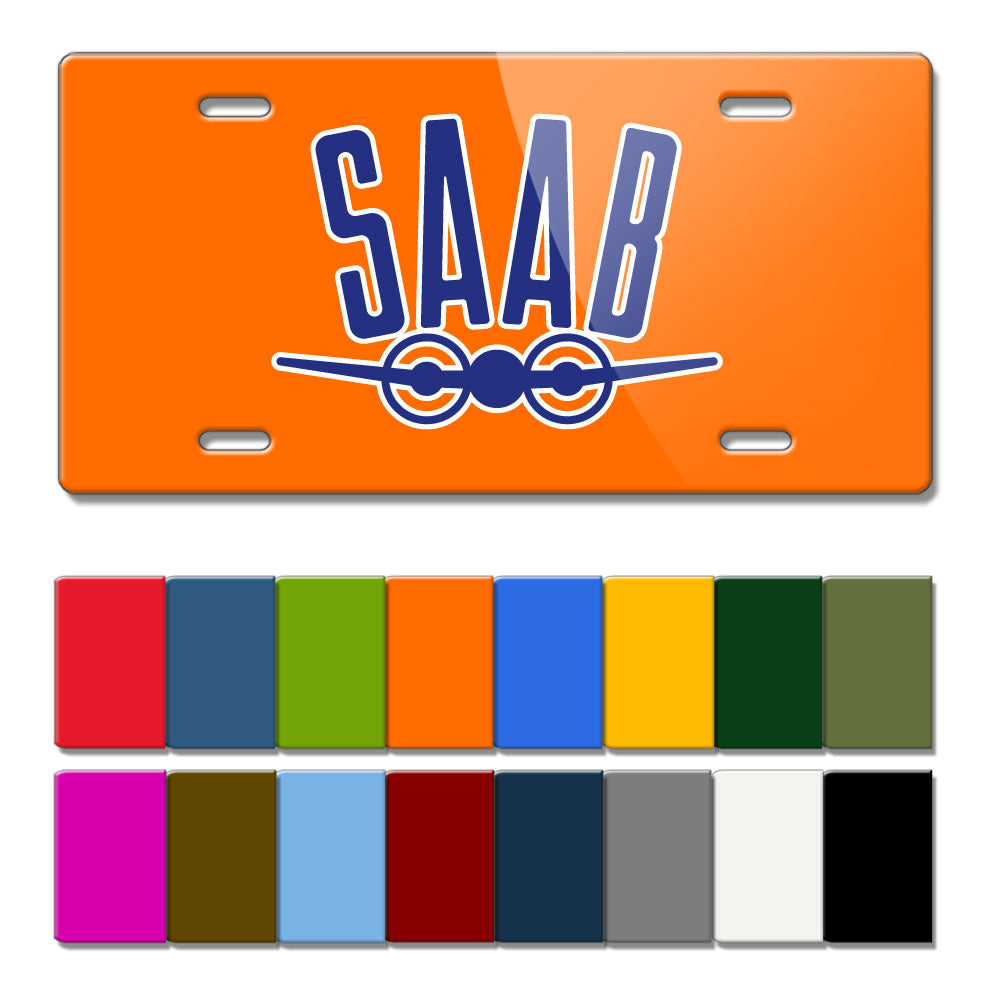 Saab Badge Emblem Novelty License Plate - Vintage Emblem – Legend