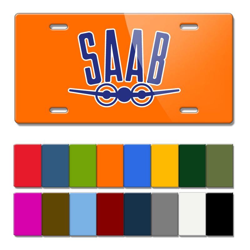 SAAB Vintage Logo Novelty License Plate