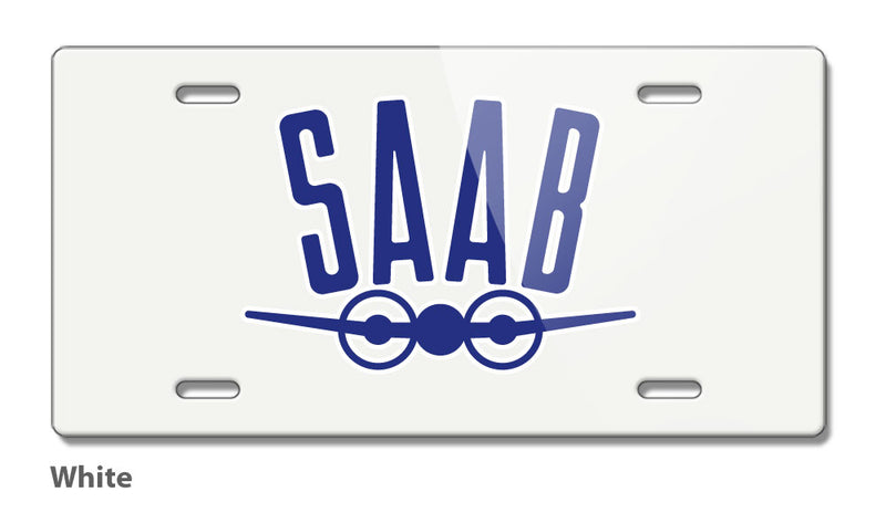 Saab Badge Emblem Novelty License Plate - Vintage Emblem