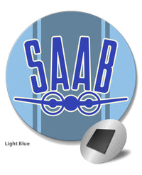 Saab Emblem Round Fridge Magnet