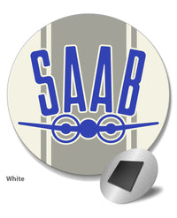 Saab Emblem Round Fridge Magnet