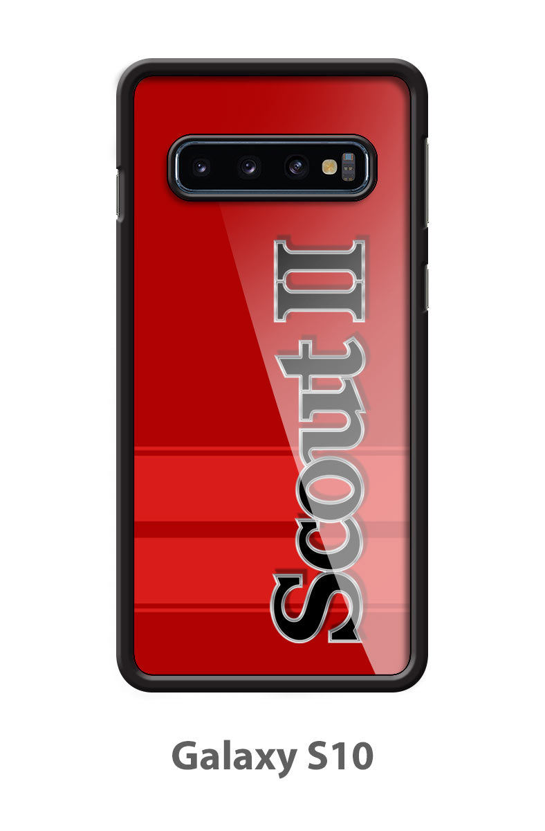 1971 - 1980 International Scout II Emblem Smartphone Case - Racing Stripes