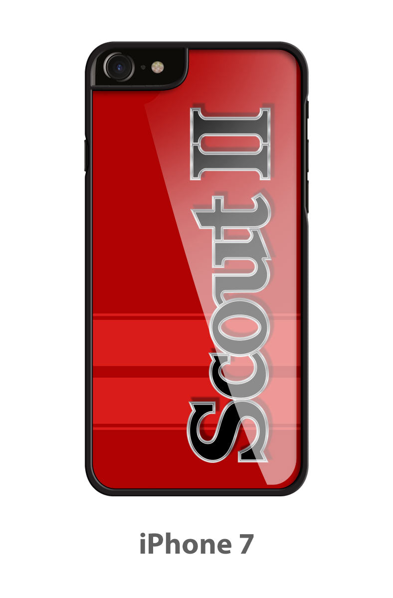 1971 - 1980 International Scout II Emblem Smartphone Case - Racing Stripes