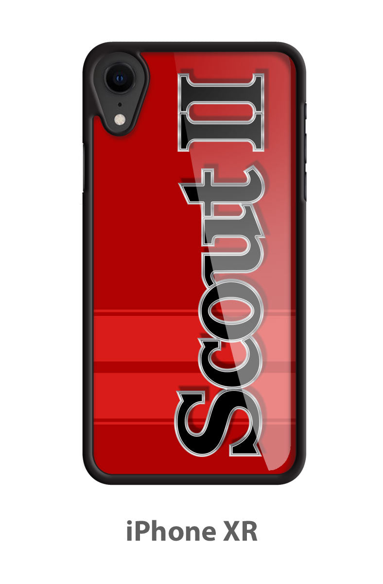 1971 - 1980 International Scout II Emblem Smartphone Case - Racing Stripes