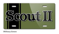 1971 - 1980 International Scout II Emblem Novelty License Plate