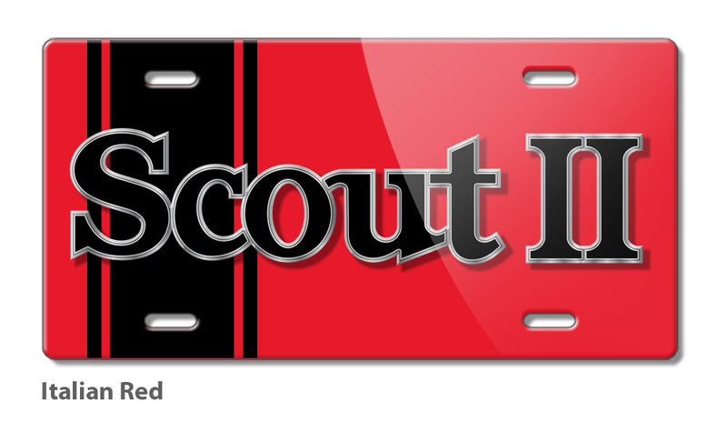 1971 - 1980 International Scout II Emblem Novelty License Plate