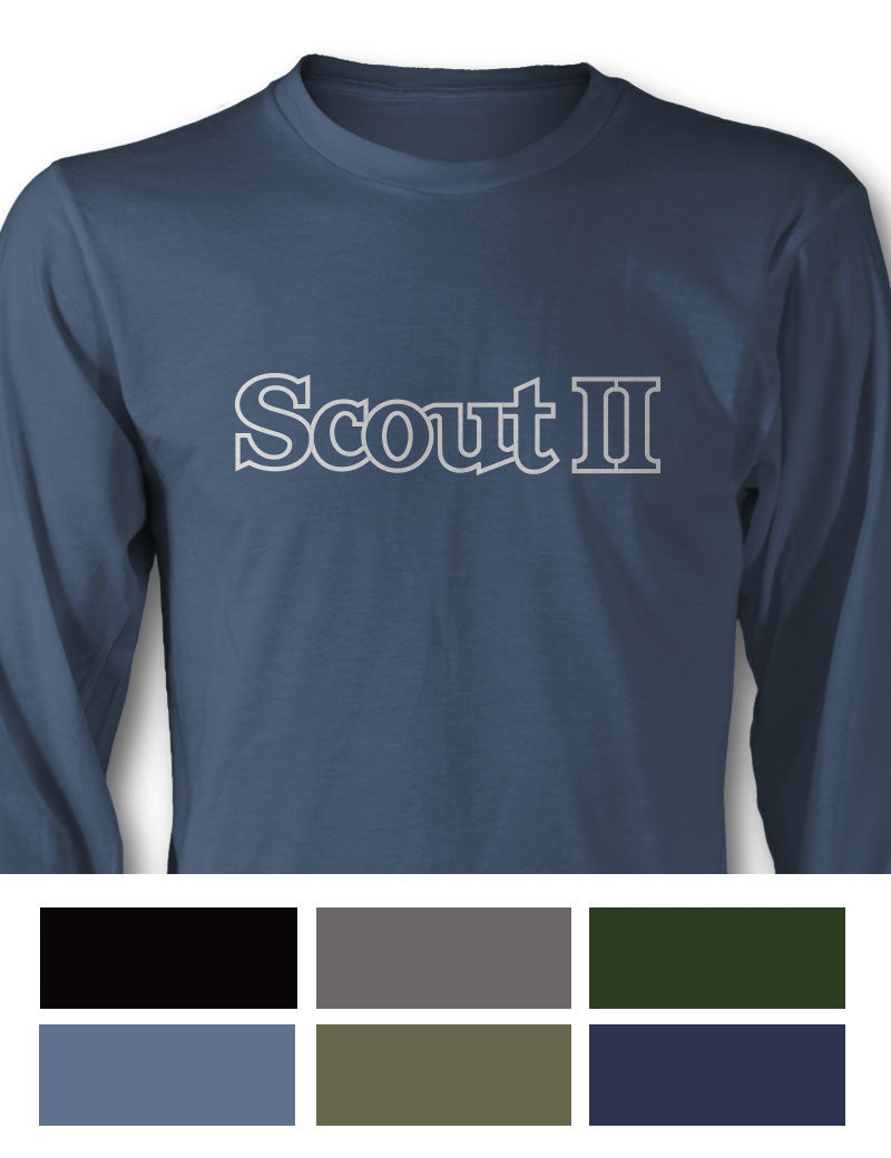 1971 - 1980 International Scout II Emblem T-Shirt - Long Sleeves - Emblem