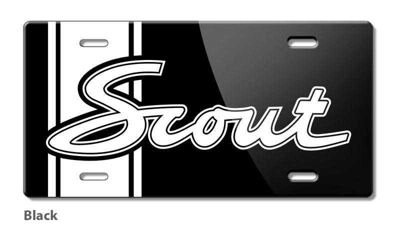 1960 - 1965 International Scout I Emblem Novelty License Plate