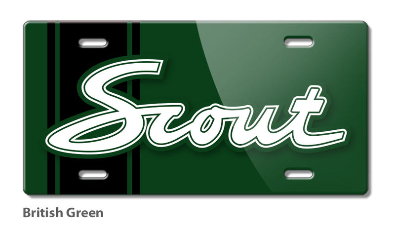 1960 - 1965 International Scout I Emblem Novelty License Plate