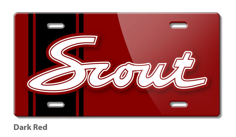 1960 - 1965 International Scout I Emblem Novelty License Plate