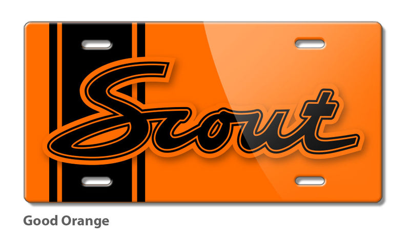 1960 - 1965 International Scout I Emblem Novelty License Plate