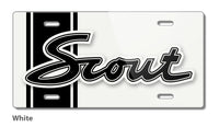 1960 - 1965 International Scout I Emblem Novelty License Plate