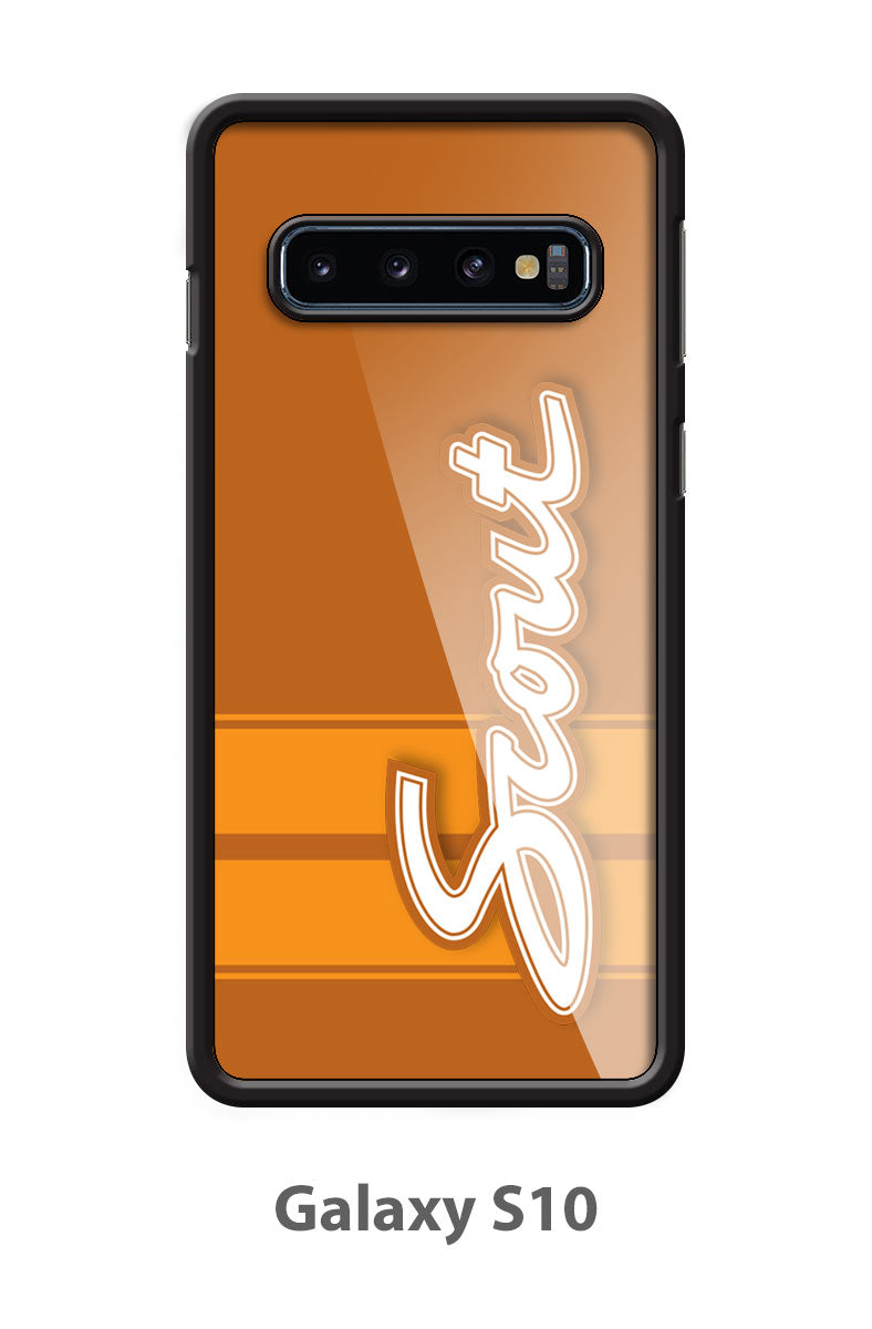 1960 - 1965 International Scout I Emblem Smartphone Case - Racing Stripes