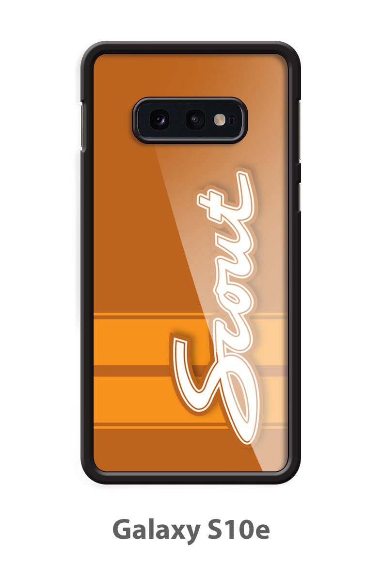 1960 - 1965 International Scout I Emblem Smartphone Case - Racing Stripes