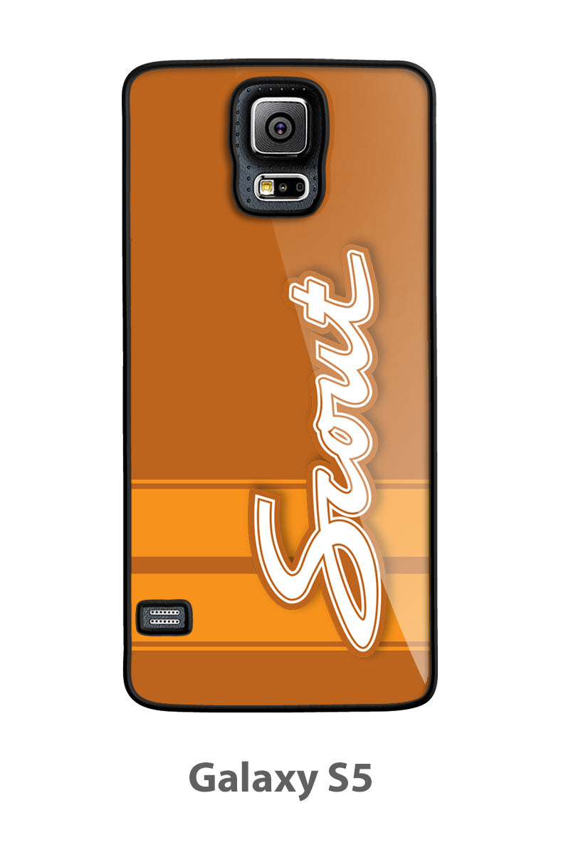 1960 - 1965 International Scout I Emblem Smartphone Case - Racing Stripes