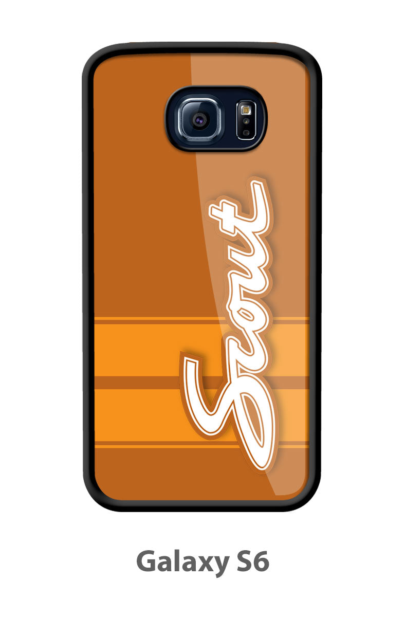 1960 - 1965 International Scout I Emblem Smartphone Case - Racing Stripes