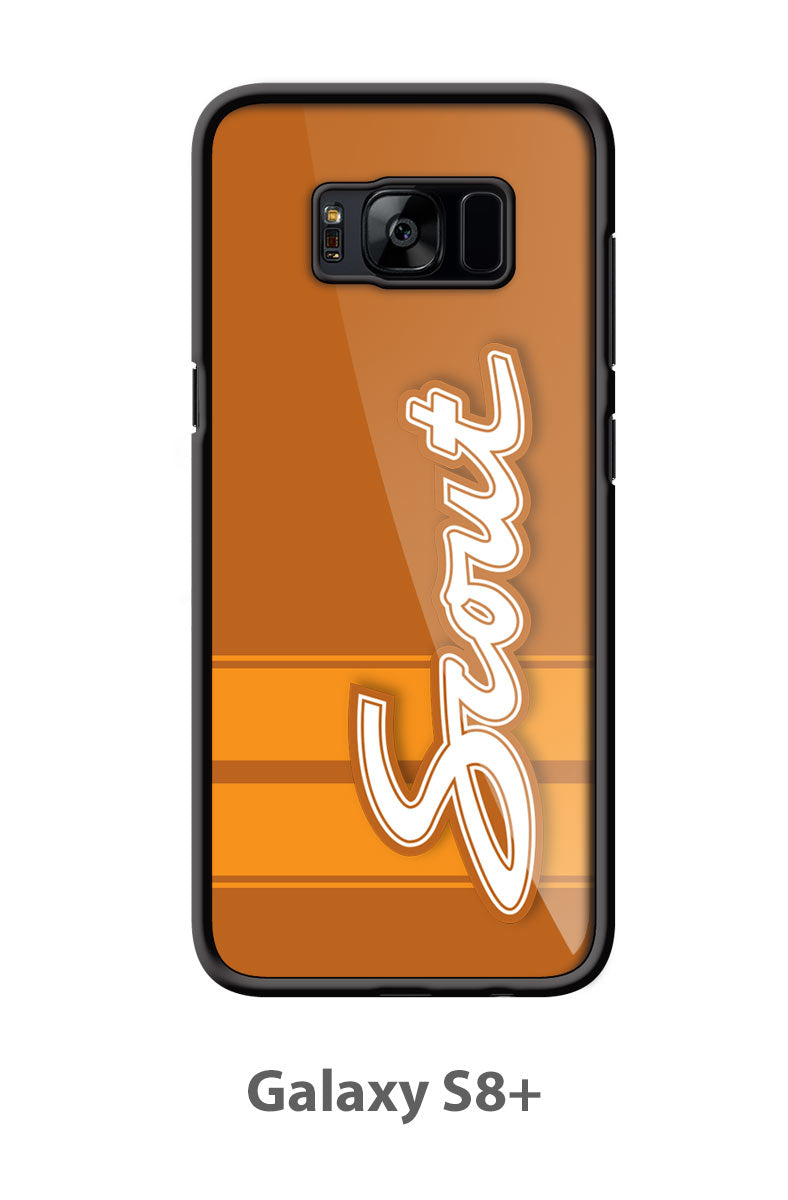 1960 - 1965 International Scout I Emblem Smartphone Case - Racing Stripes