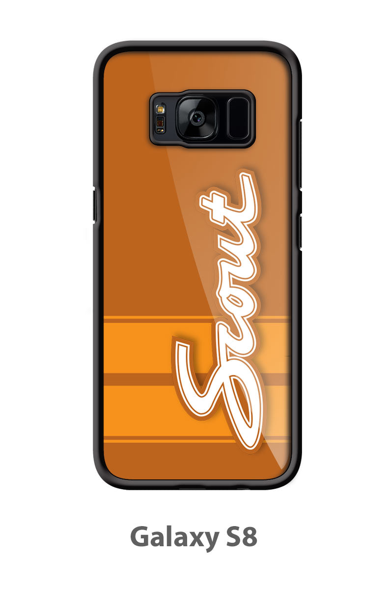 1960 - 1965 International Scout I Emblem Smartphone Case - Racing Stripes