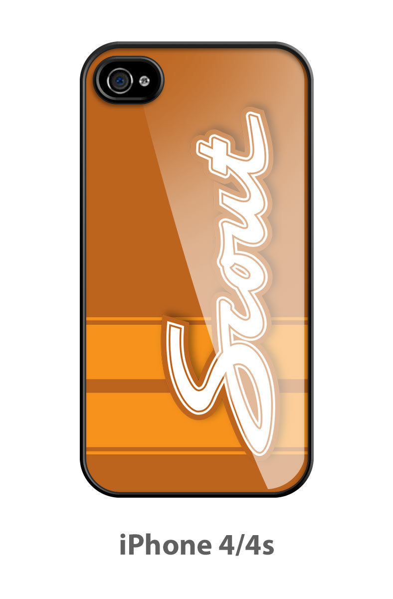 1960 - 1965 International Scout I Emblem Smartphone Case - Racing Stripes