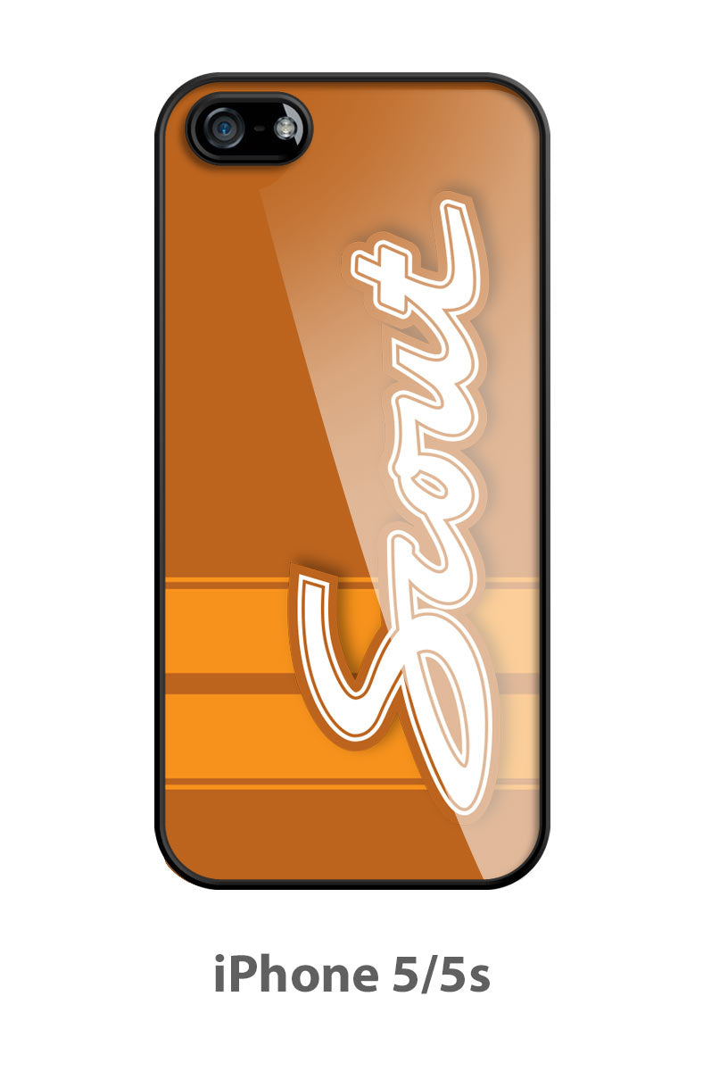1960 - 1965 International Scout I Emblem Smartphone Case - Racing Stripes