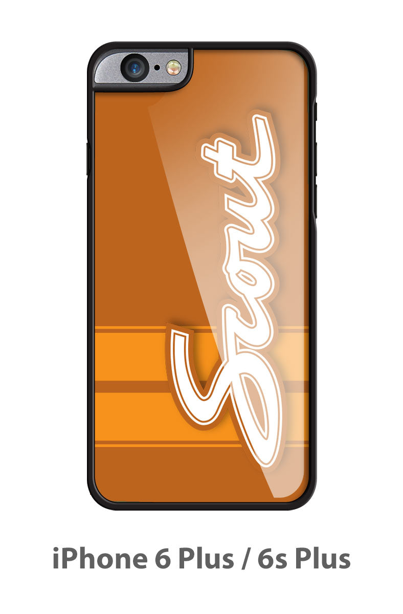 1960 - 1965 International Scout I Emblem Smartphone Case - Racing Stripes