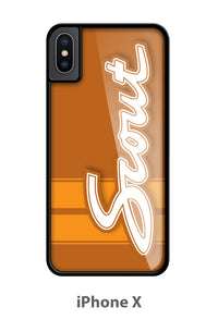 1960 - 1965 International Scout I Emblem Smartphone Case - Racing Stripes