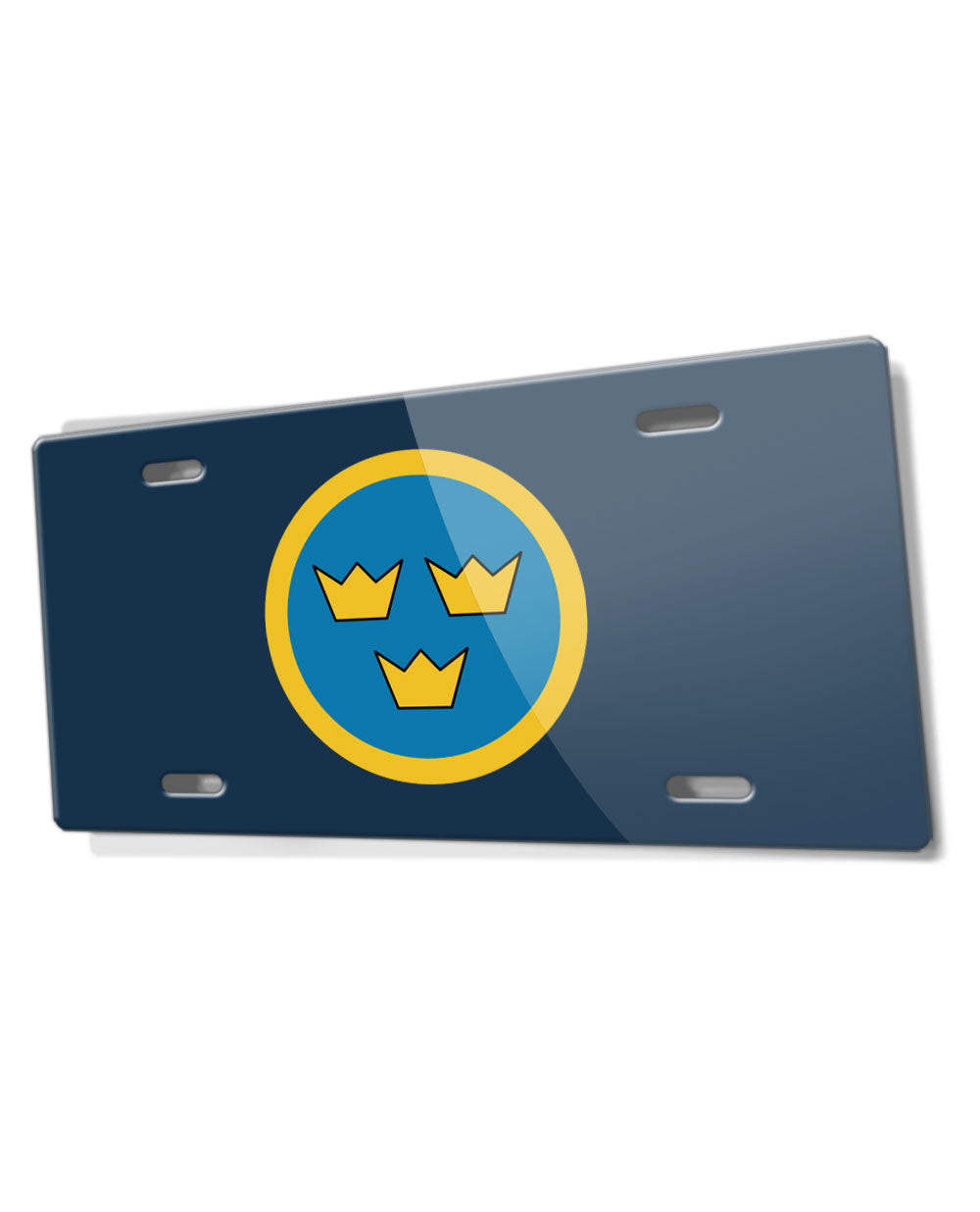 Swedish Air Force Emblem Novelty License Plate