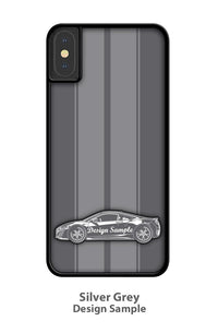 1968 Ford Mustang Shelby GT500 Convertible Smartphone Case - Racing Stripes