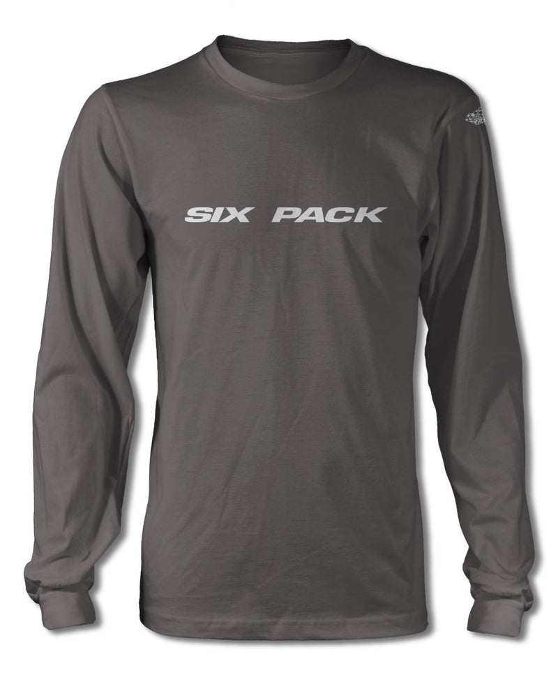 Dodge Six Pack Emblem T-Shirt - Long Sleeves - Emblem
