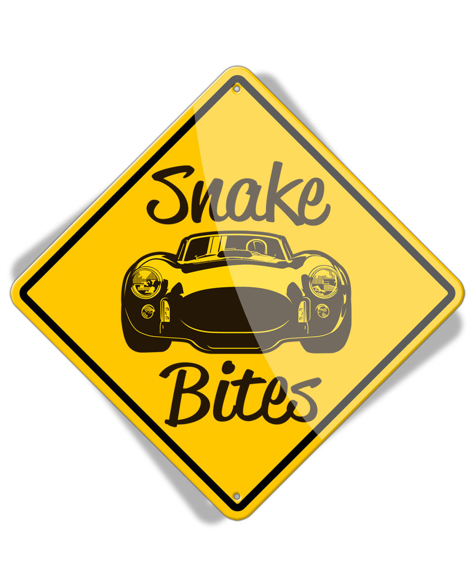 Caution Snake Bites - Aluminum Sign