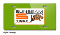 Sunbeam Tiger Emblem Novelty License Plate - Vintage Emblem