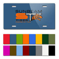 Sunbeam Tiger Vintage Logo Novelty License Plate