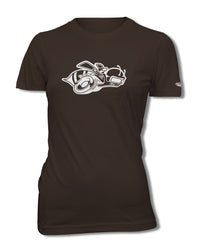 Dodge Super Bee Large Emblem T-Shirt - Women - Emblem