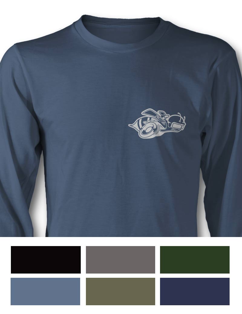 Dodge Super Bee Pocket Emblem T-Shirt - Long Sleeves - Emblem