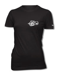 Dodge Super Bee Pocket Emblem T-Shirt - Women - Emblem