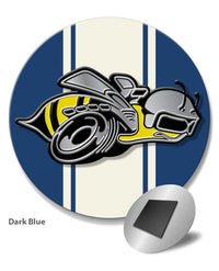 Dodge Super Bee Emblem Novelty Round Fridge Magnet